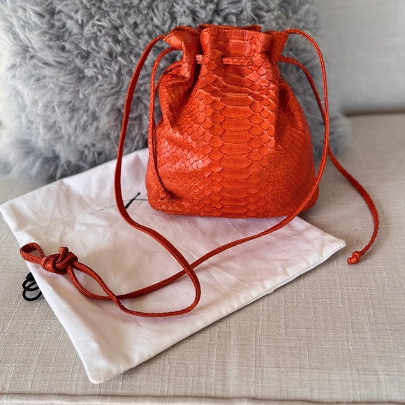 Hunting Season Exotic Skin Cinch Bag - Picture 1 of 8